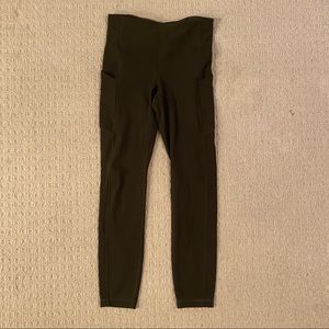 Lulu Leggings Dark Green